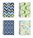 Spiral Bound Thick Notebook Set (4 Notepads Total) 5.5