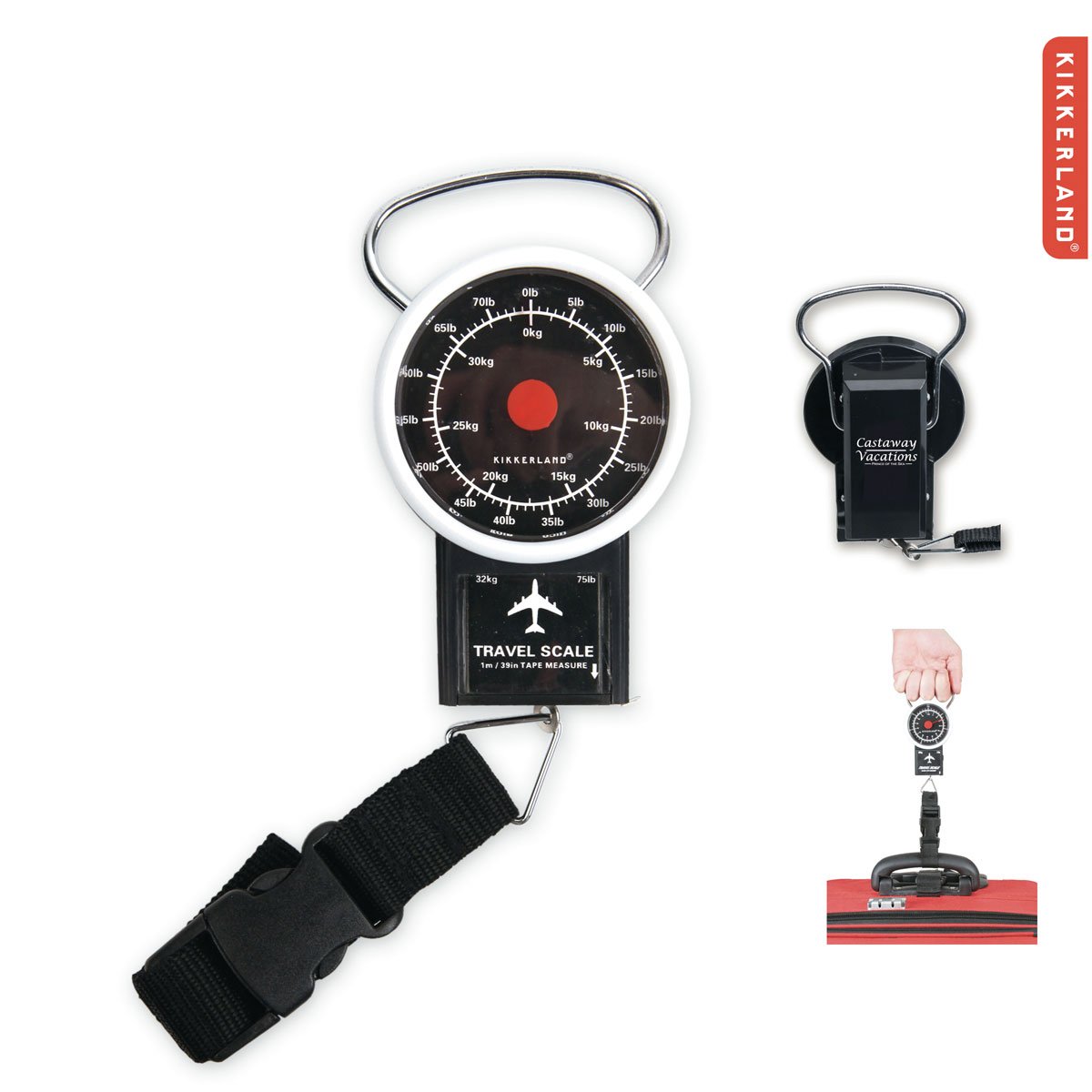 Kikkerland Travel Luggage Scale