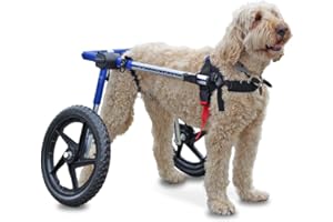 Walkin' Wheels Dog Wheelchair - for Med/Large Dogs 50-69 lbs - Veterinarian Approved - Dog Wheelchair for Back Legs