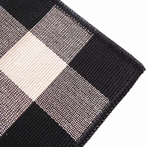 5 Levinis+Placemats+Checkered+Washable+Farmhouse