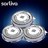 Sorliva Shaver Replacement Head for Philips Norelco HQ8 Spectra Sensotec Precision