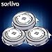 Sorliva Shaver Replacement Head for Philips Norelco HQ8 Spectra Sensotec Precision