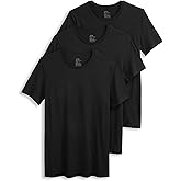 Jockey Men's Undershirt Cotton Stretch Crew Neck Undershirt - 3 Pack