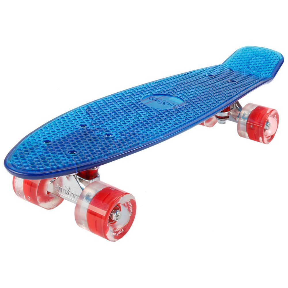 FunTomia Mini Board monopatín Skateboard cm Con o sin LED Ruedas Wheel