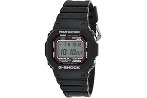 Casio G-Shock GW-M5610U-1 Men's Solar Black Resin Sport Watch