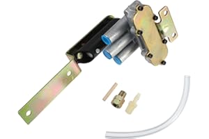 X AUTOHAUX 1 Set Air Height Leveling Control Valve 90054007 for Chevrolet for Kenworth for Volvo Trucks Tractor Trailer RVs Bus Height Control Air Suspension Valve 1/8" Port