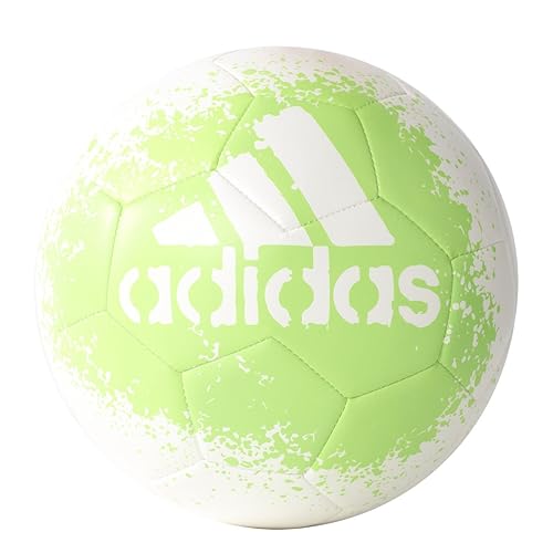 adidas Performance X Glider II Soccer Ball, White/Solar Green