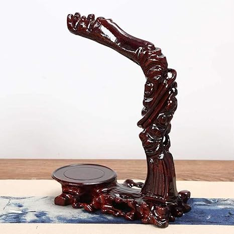 TBMC Obra de Arte de Talla de raíz de Madera Maciza Maras artesanía de