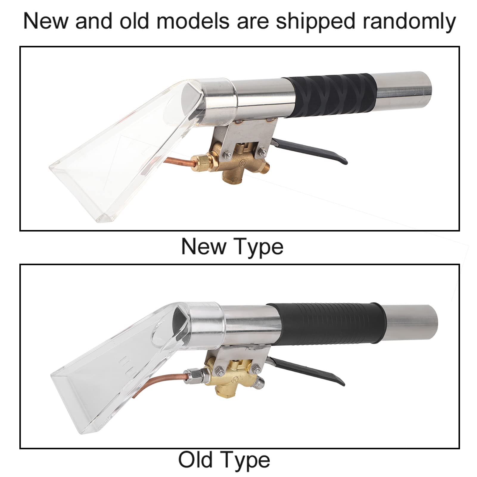 Car Carpet Extractor，Auto Detail Wand Hand Tool, Heat Stainless Steel Upholstery Extractor, 40cm for Office Home Furniture