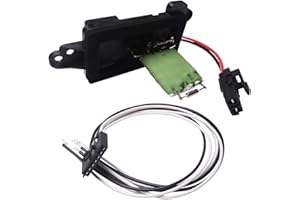 Handor HVAC Blower Motor Resistor w/Harness Compatible with Escalade ESV EXT Chevy Avalanche Silverado Suburban Avalanche Tahoe Sierra 2003-2007, for AC Blower Fan 973-405 89019088