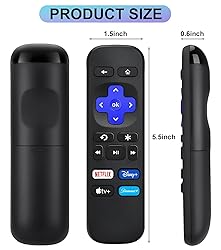 2 Pack Replacement Remote Control Only for Roku