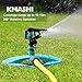 KMASHI Water Sprinkler System Impulse Long Range Sprinklers for Garden and Lawn