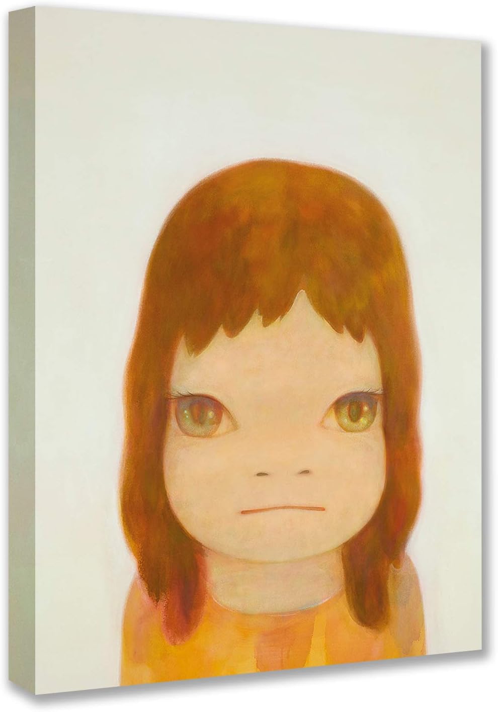 Amazon Co Jp Tucocoo 奈良美智 Yoshitomo Nara 現代美術人気のかわいい漫画の女の子壁画キャンバス絵画油絵ホームオフィス寝室ホテルカフェスクールショップエントランスリビングルーム廊下壁部屋の装飾背景絵画壁アート写真装飾軽くて設置が簡単 操作が簡単壁掛け