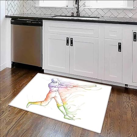 Alfombra Antideslizante Gruesa Colección A Balón de fútbol en un ...