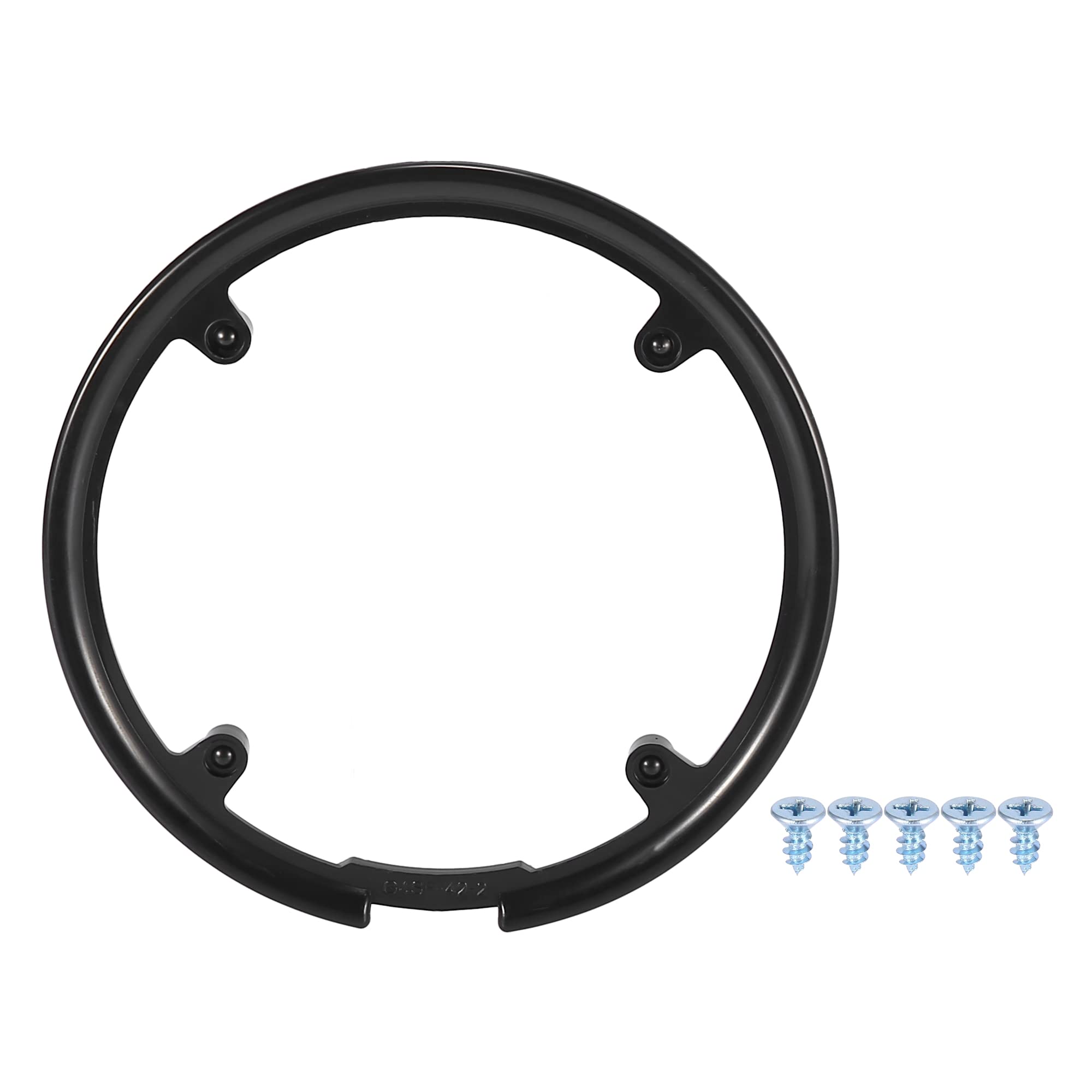 X AUTOHAUX 42 Teeth 10cm 4 Holes Bicycle Bike Crankset Chain Wheel Cover Black