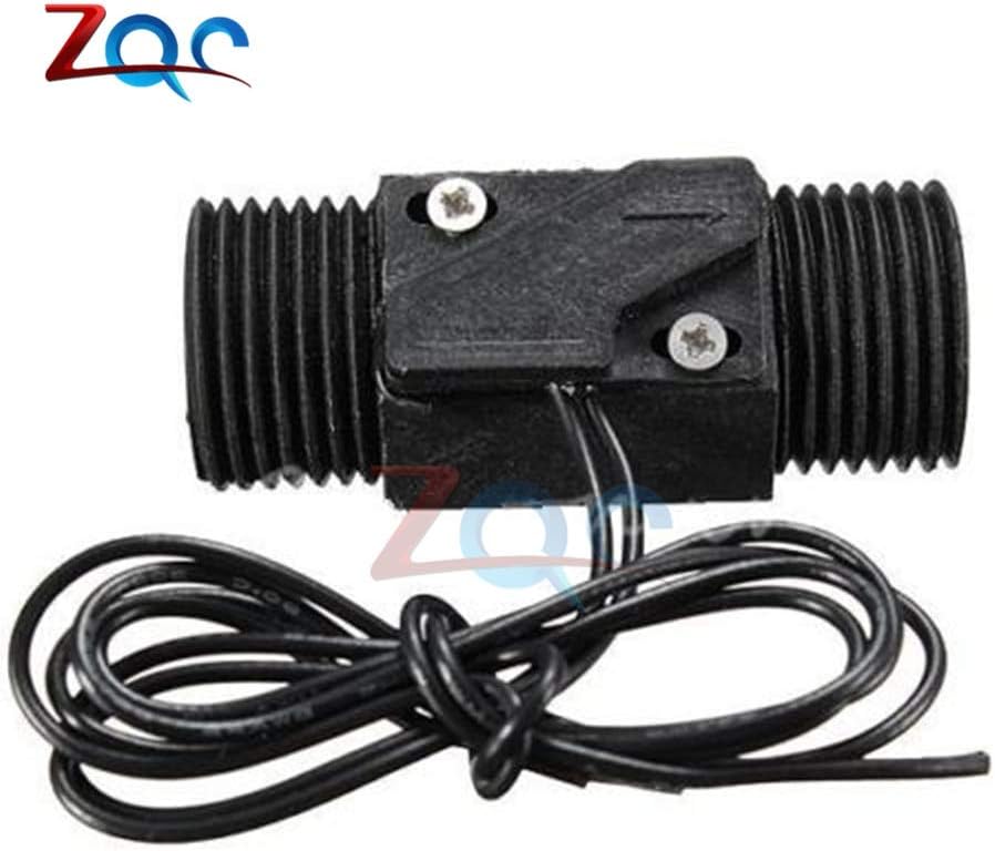 AC 220V 10W 3A Plastic Water Flow Switch Vertical/Horizontal Water Sensor Magnetic Control Switch G1/2Inch BSP Thread