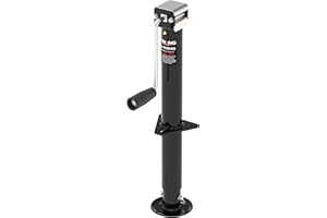 TOWKING 5000 lbs 15" Lift Side Wind A Frame Trailer Jack with Adjustable Drop Leg