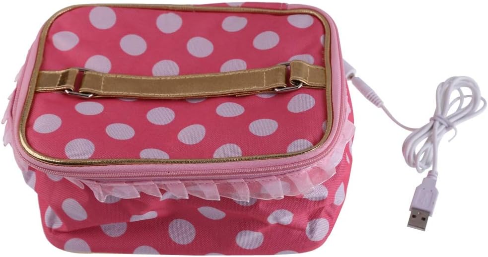 Food Warmer - Portable Working Usb Lunchbox Lunch Tableware Bento Warming Heating Bag Food Warmer Heater Brand - Parties Burners Infared Half Fuel Candle Microwavable Home Table Machine Pans Japa