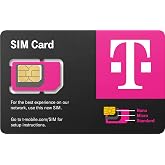 T-Mobile Prepaid SIM Card Unlimited Talk, Text, and Data in USA with 5GB Data in Canada and Mexico for 30 days