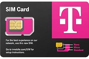 T-Mobile Prepaid SIM Card Unlimited Talk, Text, and Data in USA for 10 Days