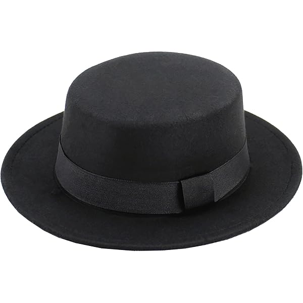 Handcrafted - Classic Belt Soft Hat, Big Flat Brimmed Fedora Warm Jazz Hat 30 $_10.JPG?set_id=880000500F main image 3