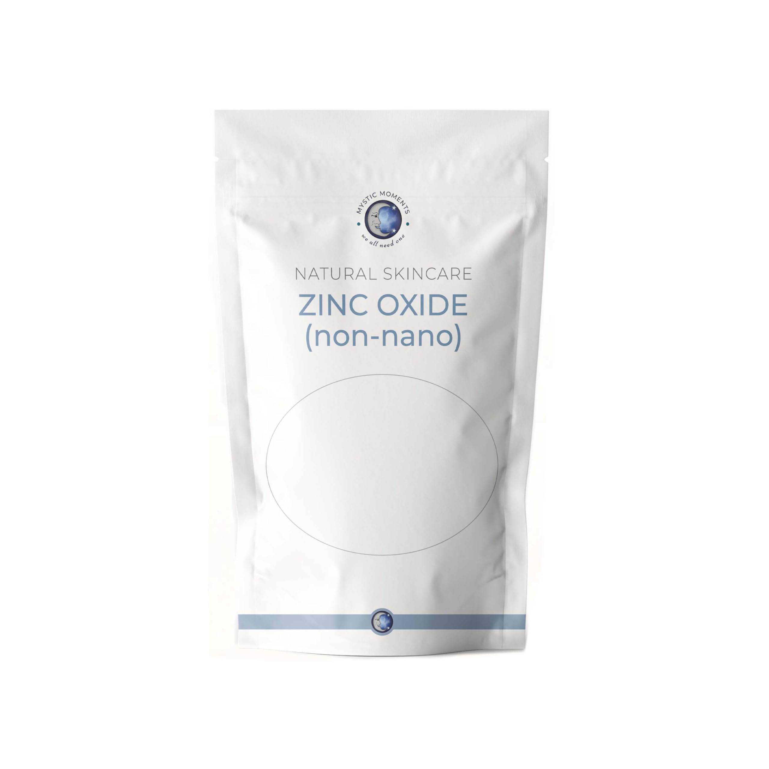 Mystic Moments | Zinc Oxide Powder Non-Nano 500g | Cosmetic Grade | Mineral-Based White Powder | External Use Only | Ideal for DIY Skincare, Soaps & Creams