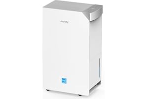 4500 Sq.Ft Most Efficient Energy Star 2024 Dehumidifier,AEOCKY Max 74 Pint/D(Standard 52Pint/D) Smart Compressor Dehumidifier with Drain Hose, Intelligent Humidistat,for Basement,Bedroom,Home,Bathroom