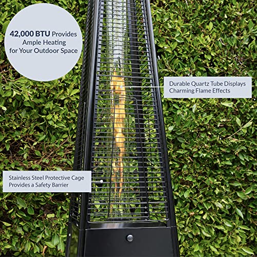 BELLEZE 42,000 BTU Outdoor Propane Heaters for Patio, CSA Certified