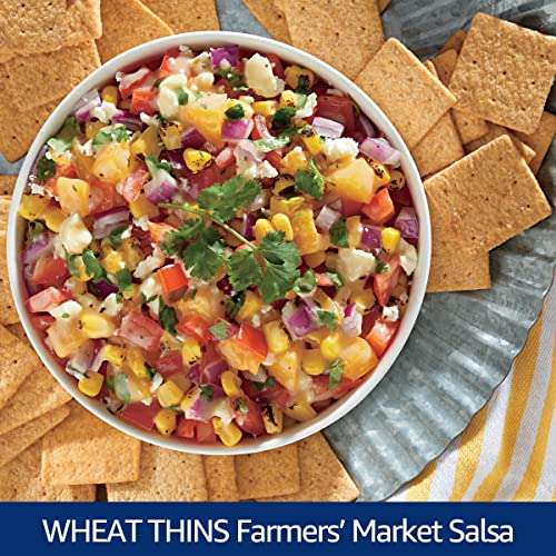 WHEAT THINS ORIGINAL SNACKS, WHOLE GRAIN WHEAT CRACKERS, SNACK CRACKERS, 8.5 OZ