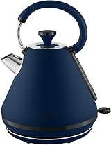 Tower Sera Pyramid Kettle 1.7L 3KW Smoked Black Midnight Blue T10079MNB