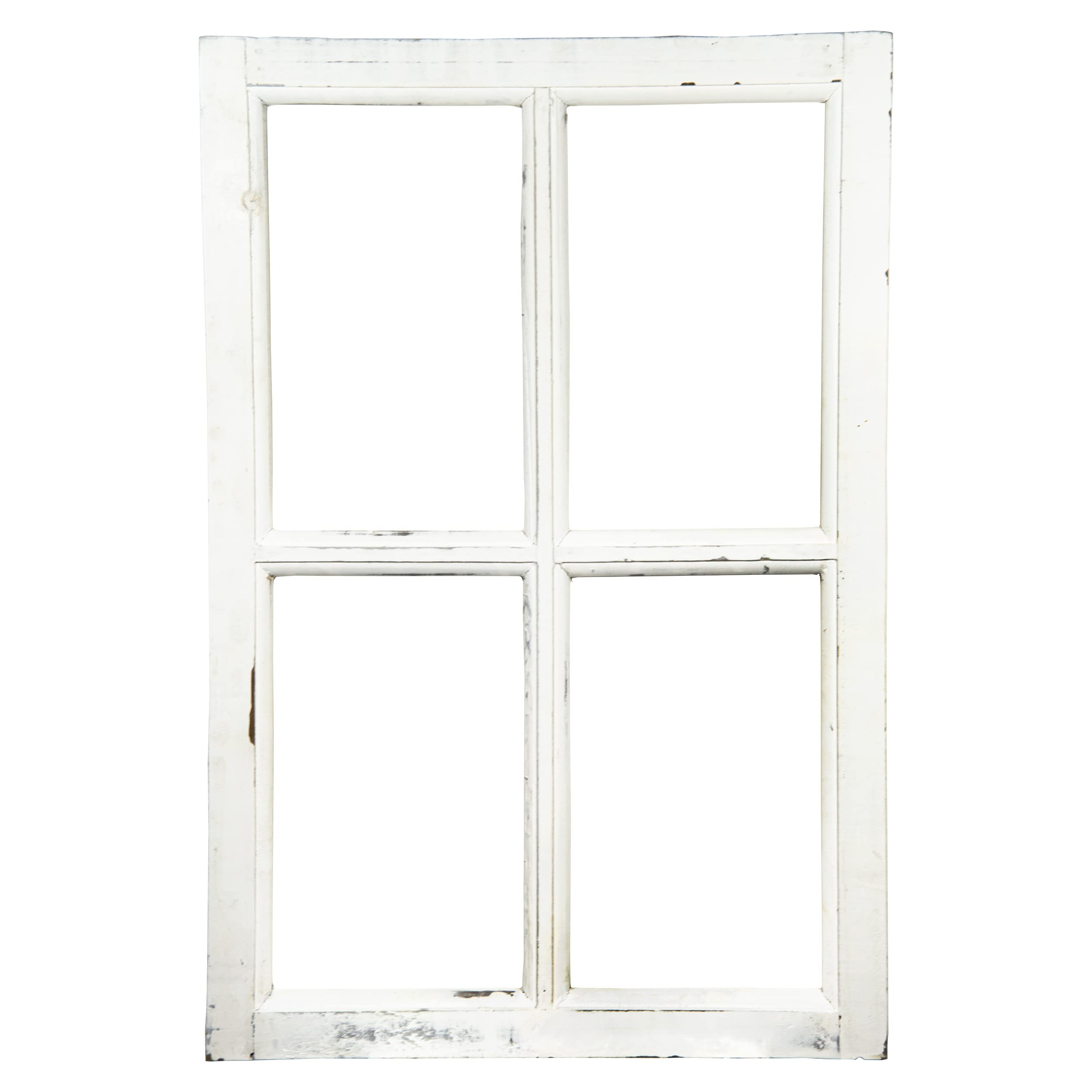 Blümelhuber Decorative Vintage Stable Window Country House Style Decoration – Vintage Decorative Window for Hanging – Wall Decoration Wood – Wooden Window Decoration