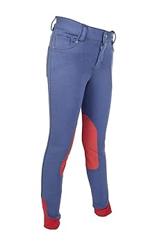 HKM Sports Equipment Bibi & Tina Reithose -Bibi&Tina Tohuwabohu-, Kniebesatz