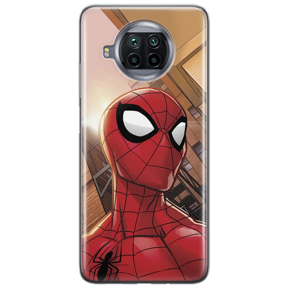 ERT GROUP mobile phone case for Xiaomi MI 10T LITE/REDMI NOTE 9 PRO 5G original and officially Licensed Marvel pattern Spider Man 003 adapted to the shape of the mobile phone, case made of TPU — image 1