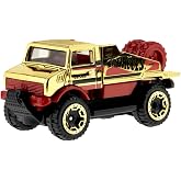 Hot Wheels Die-Cast Collectible Vehicle - 55th Anniversary Black and Gold Edition ~ Inspired by Mercedes-Benz Unimog U 1300 L Truck ~ 3/6