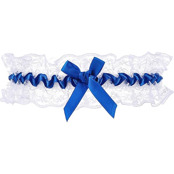 Amazon.com: Navy Blue Wedding Garter for Women,Vintage Lace Bridal Garters  for Wedding Silky Ribbon Garters Belt for Bride (03 Design) : Clothing,  Shoes & Jewelry