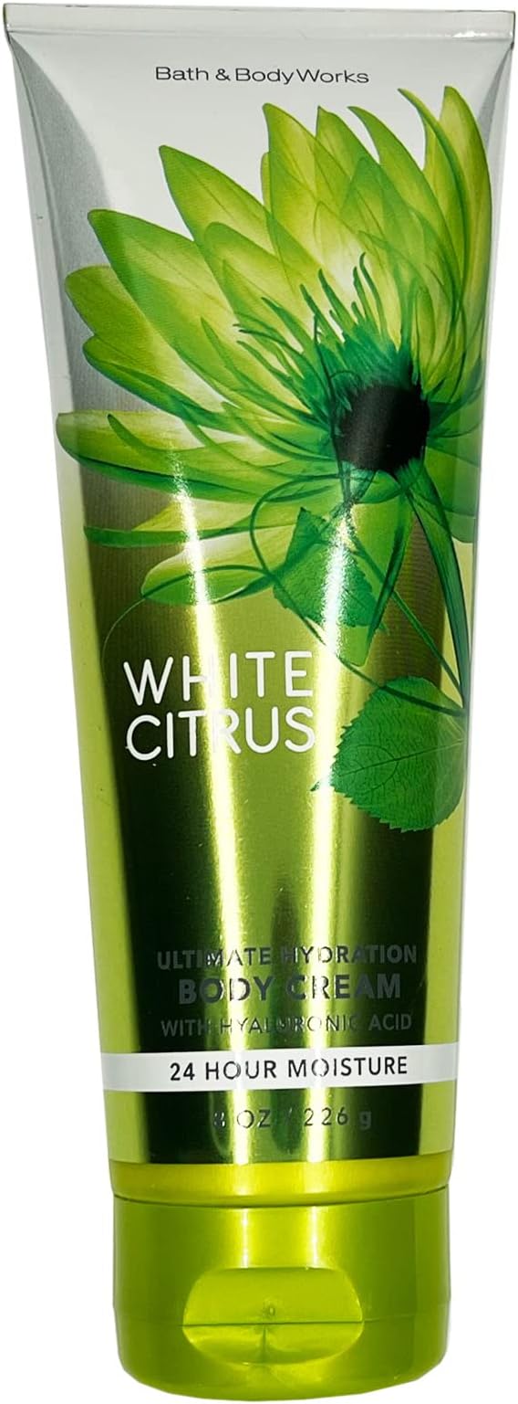 Bath & Body Works White Citrus Body Cream 8 oz Full Size