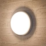 ANWIO 14W Outdoor Bulkhead Light 980LM 4000K IP54 Round Waterproof