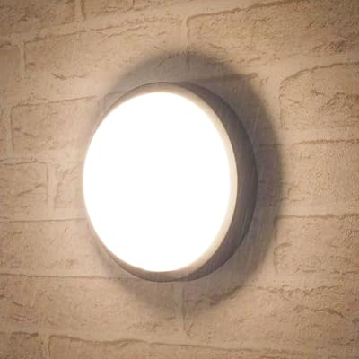 ANWIO 14W Outdoor Bulkhead Light 980LM 4000K IP54 Round Waterproof