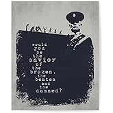 My Chemical Romance | Welcome To The Black Parade - Song Lyric Wall Art Print, Music Poster Room Decor For Bedroom Dorm Living Room Office, Band Aesthetic Artwork (8x10" Unframed Print)