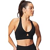 Fabletics Women's Oasis Twist Sports Bra, Workout, Yoga, Athletic, Fitness