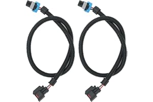 Gautory 2 Pack Fuel Injector Harness Plug Compatible with Polaris Ranger XP 800 2011 2012 2013, Polaris RZR 800 2011 2012 2013, Polaris Ranger 800 2011-2017, Polaris Ranger Crew 800 2010-2014