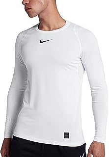 nike men's pro mesh training long sleeve shirt
