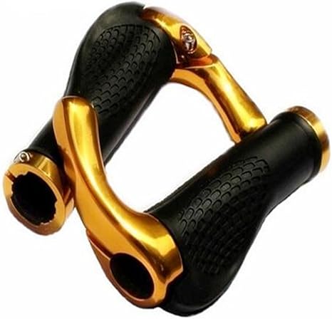 gold mountain bike grips