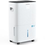 Waykar 150 Pints 7,000 Sq. Ft Energy Star Dehumidifier with Drain Hose for Commercial and Industrial Large Rooms, Home, Basements, Storages, Warehouses and Bedrooms