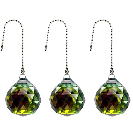 Amazon Com Gusnilo Magnificent Crystal 30mm Crystal Ball Prism 4