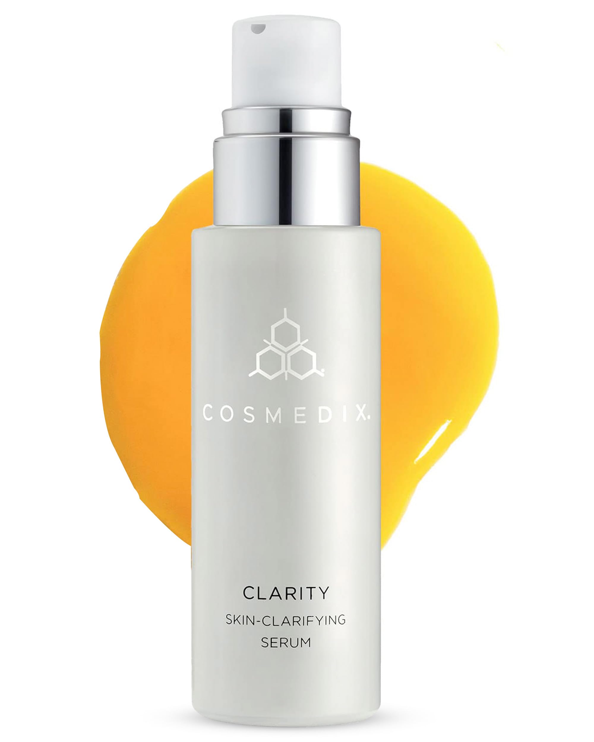 COSMEDIX Clarity Skin-Clarifying Serum - Moisturizing Facial Serum for Smoother, Clearer-Looking Skin & Natural Glow - Moisture-Rich Skin Care for Fine Lines & Uneven Skin Tone