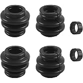 4PCS Brake Caliper Pins Bushing Kit Rubber,Dust Resistant Brake Caliper Rebuild Kit Compatible with Toyota Cadillac Jeep Lexus,Brakes Calipers Slide Pin Kits Car Accessories