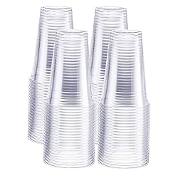GUSTO [20 oz. - 100 Pack] Crystal PET Clear Plastic