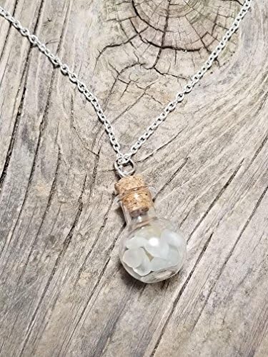 Topaz Energy Vial Necklace