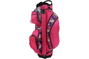 RJ GOLF RJ Sports Bliss 14 Way Divider Top Ladies Deluxe Cart Bag - Women's Golf Bag - Golf Bag for Golf Carts